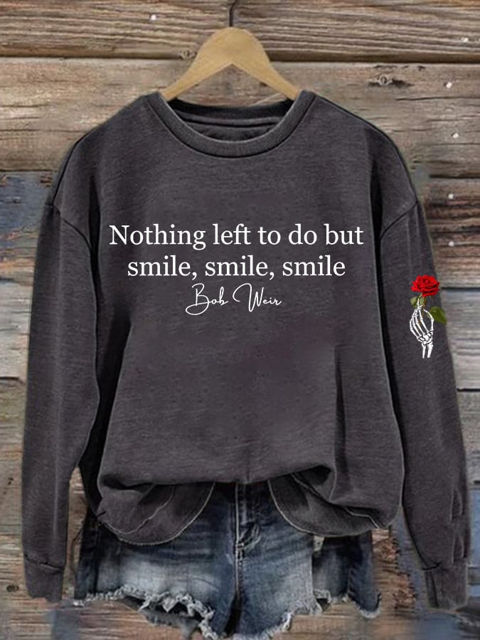 🔥Buy 3 Get 15% Off Women's Vintage Rock Tribute Print Casual Sweatshirt