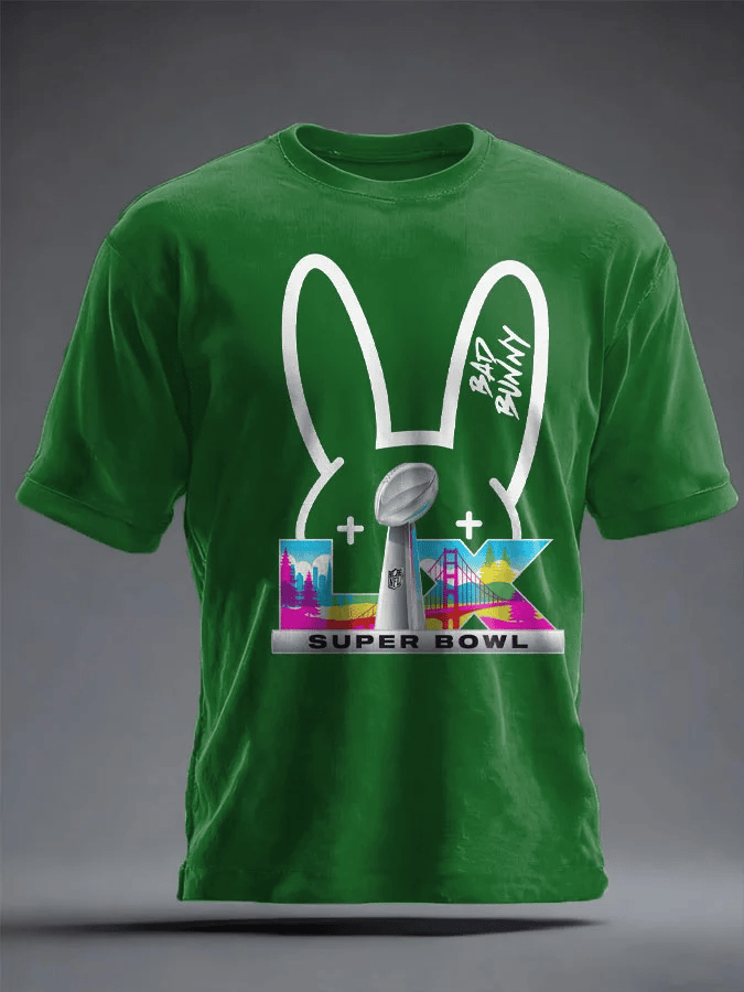 Men's Puerto Rico Print Casual Tee