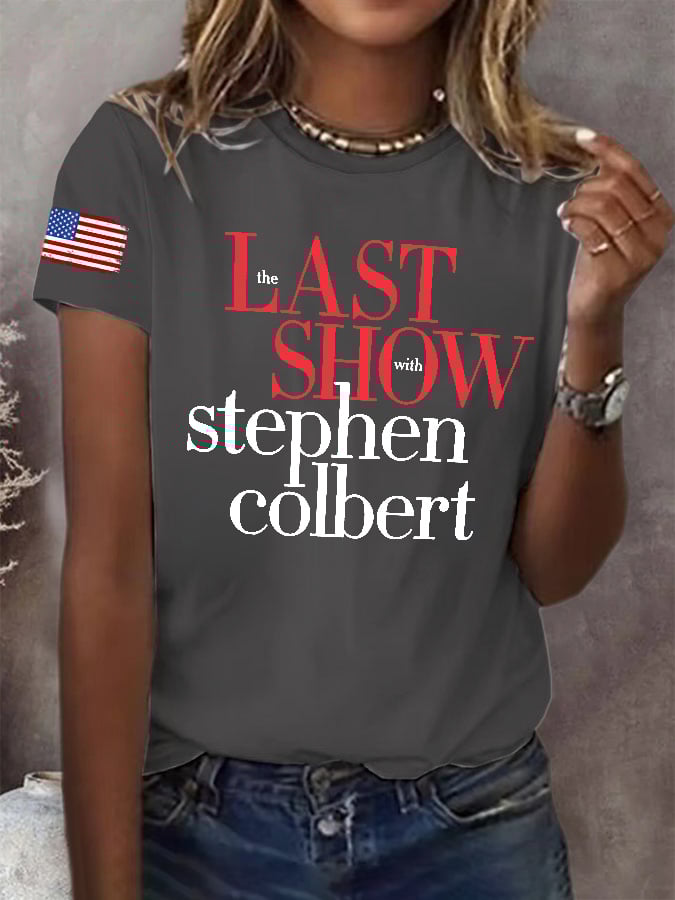 🔥Buy 3 Get 15% Off Retro Last Show Print T-Shirt