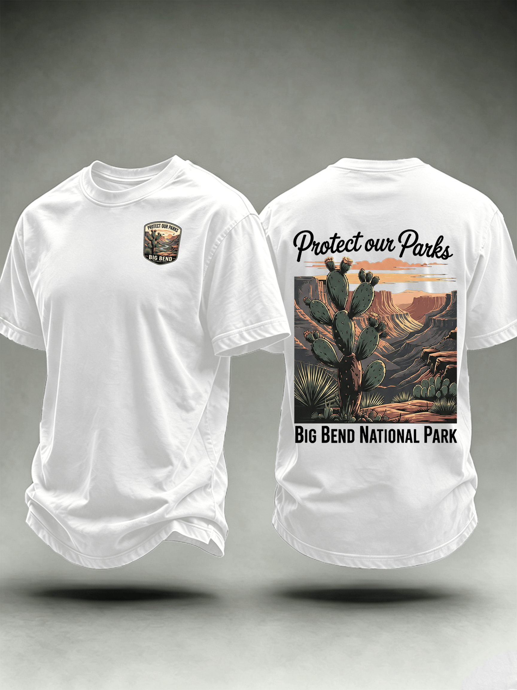 Men's Protect our Parks - Big Bend National Park T-Shirt