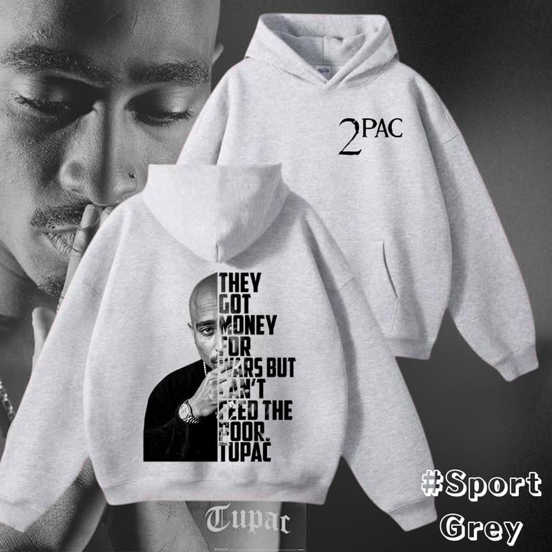 Unisex 2Pac Rapper Hoodie