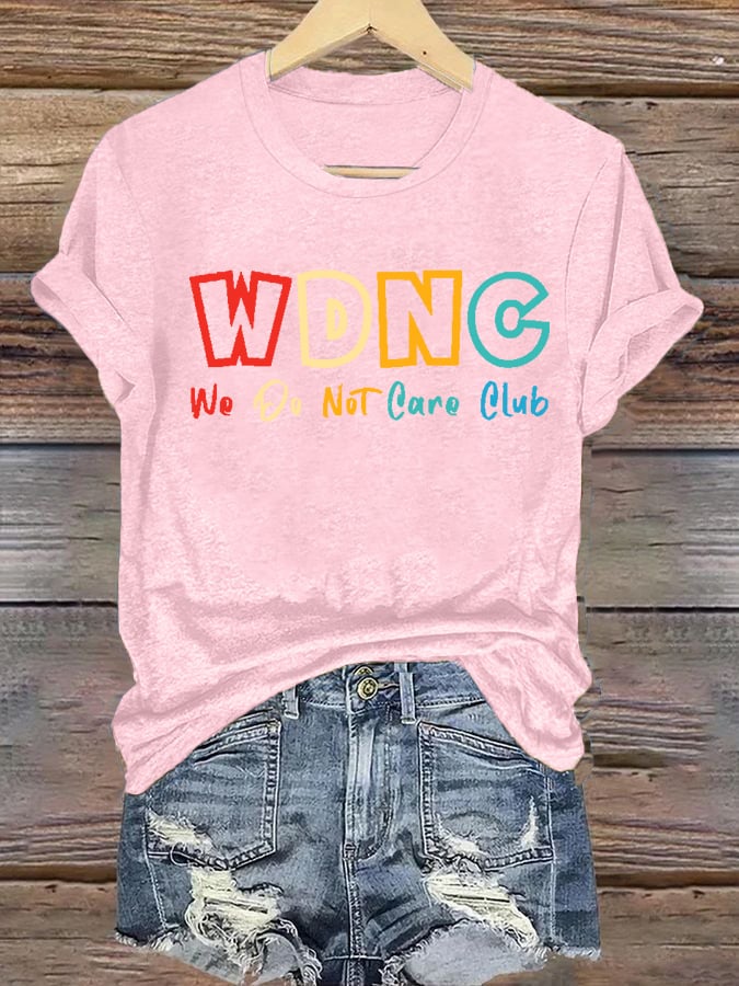 Women's Retro Funny Proud Member Of Club Menopause Perimenopause Print T-Shirt