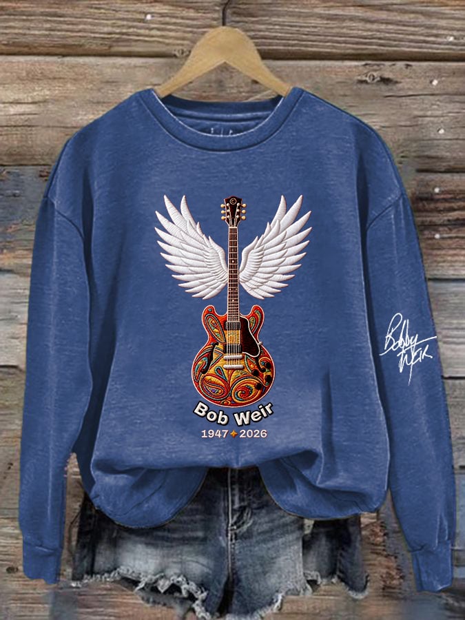 🔥Buy 3 Get 15% Off Women's Retro Rock Singer Commemorative Print Hoodies