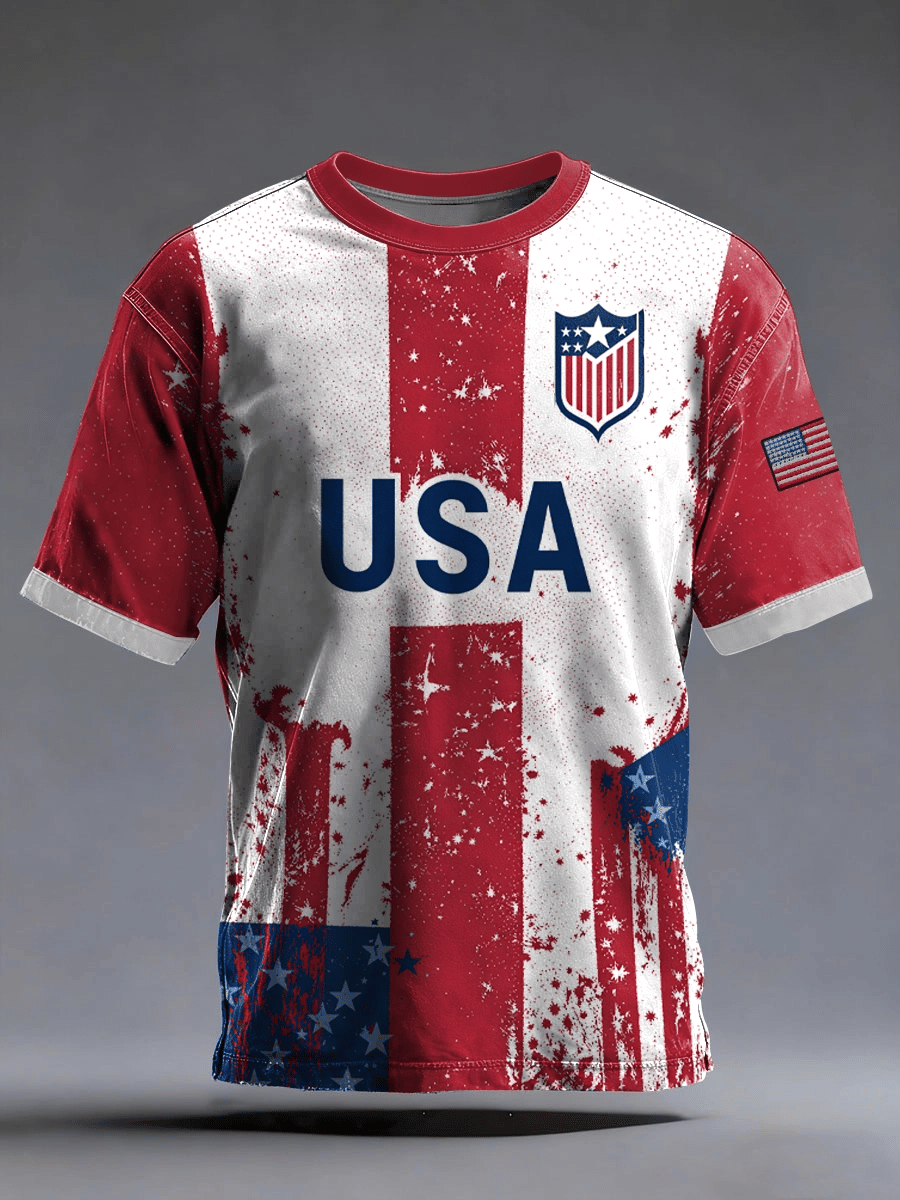 Men's USA Soccer Print T-shirt