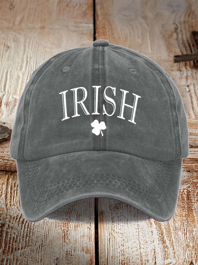 St. Patrick's Day Lucky Shamrock Baseball Cap
