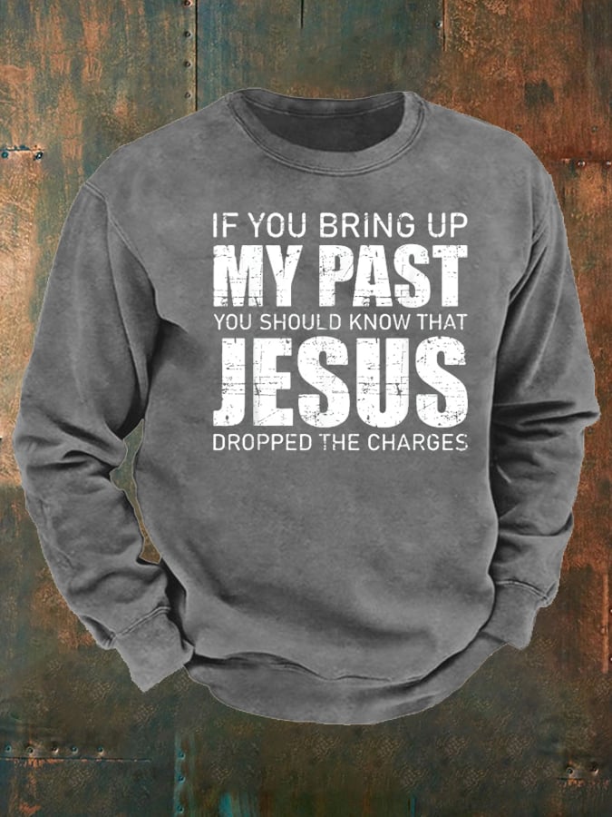🔥Buy 3 Get 15% Off🔥Men's My Walk with God Sweatshirt