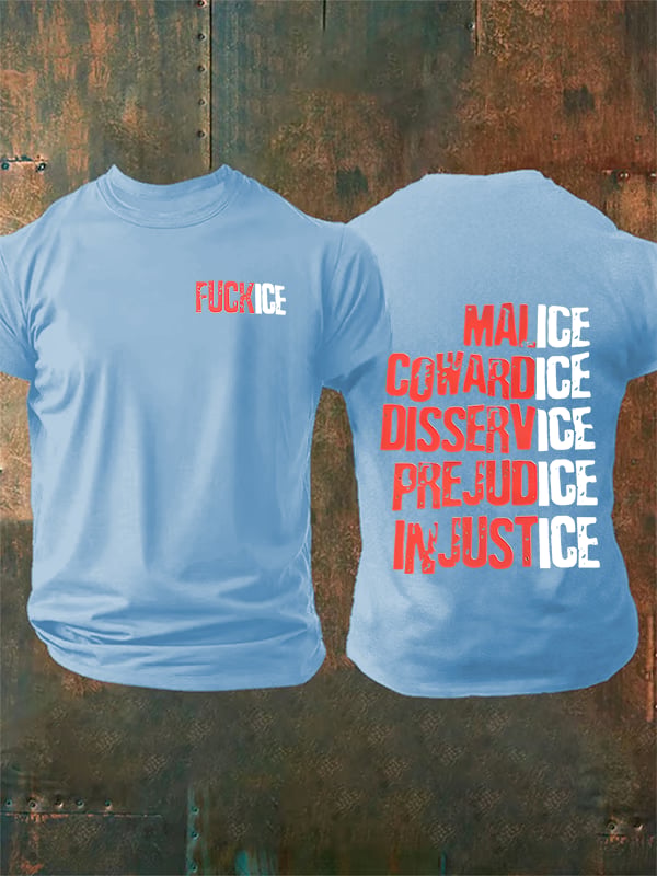 Men's Justice For Her Print T-Shirt