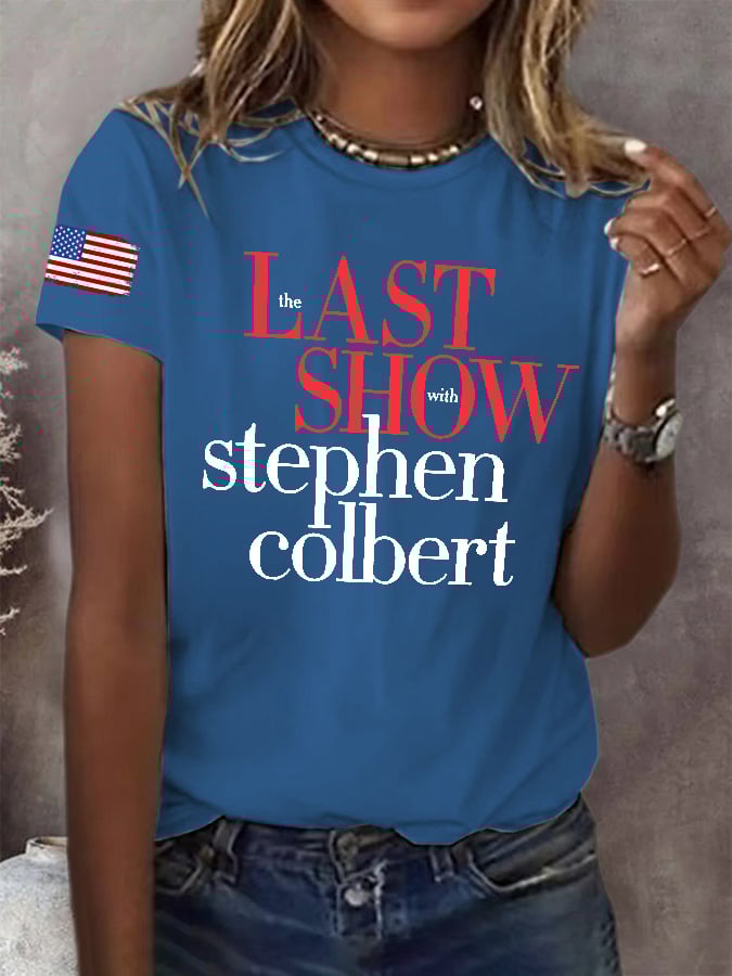 🔥Buy 3 Get 15% Off Retro Last Show Print T-Shirt