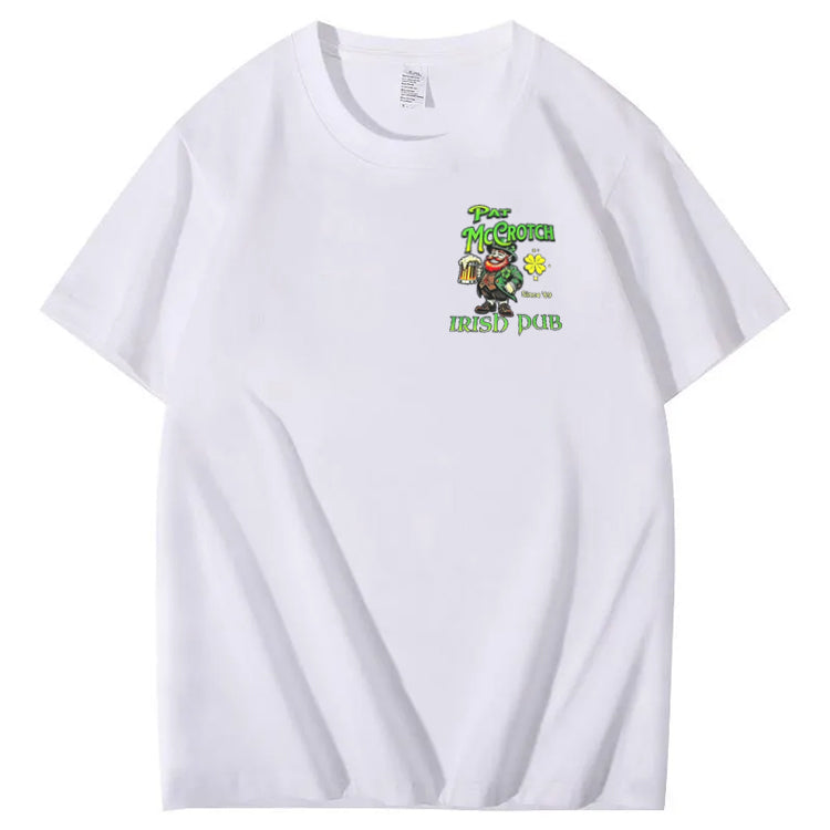 St.Patrick's Day Print Pattern Crew Neck T-Shirt