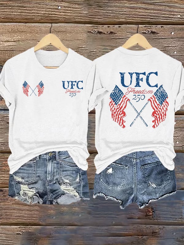 Women's Freedom 250 Flags T-Shirt