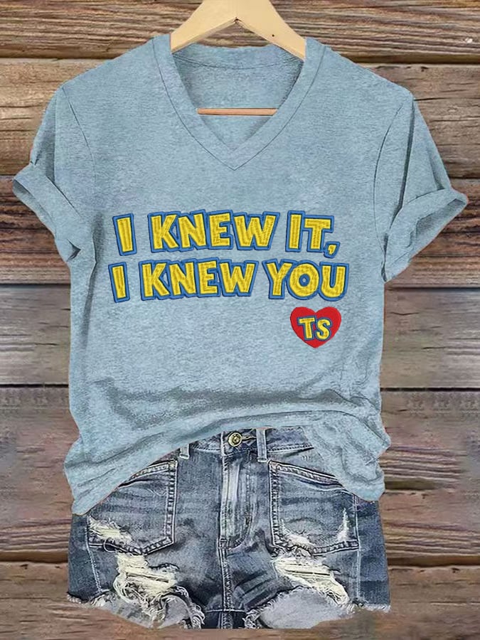 Women's Casual Print Short-Sleeve T-Shirt