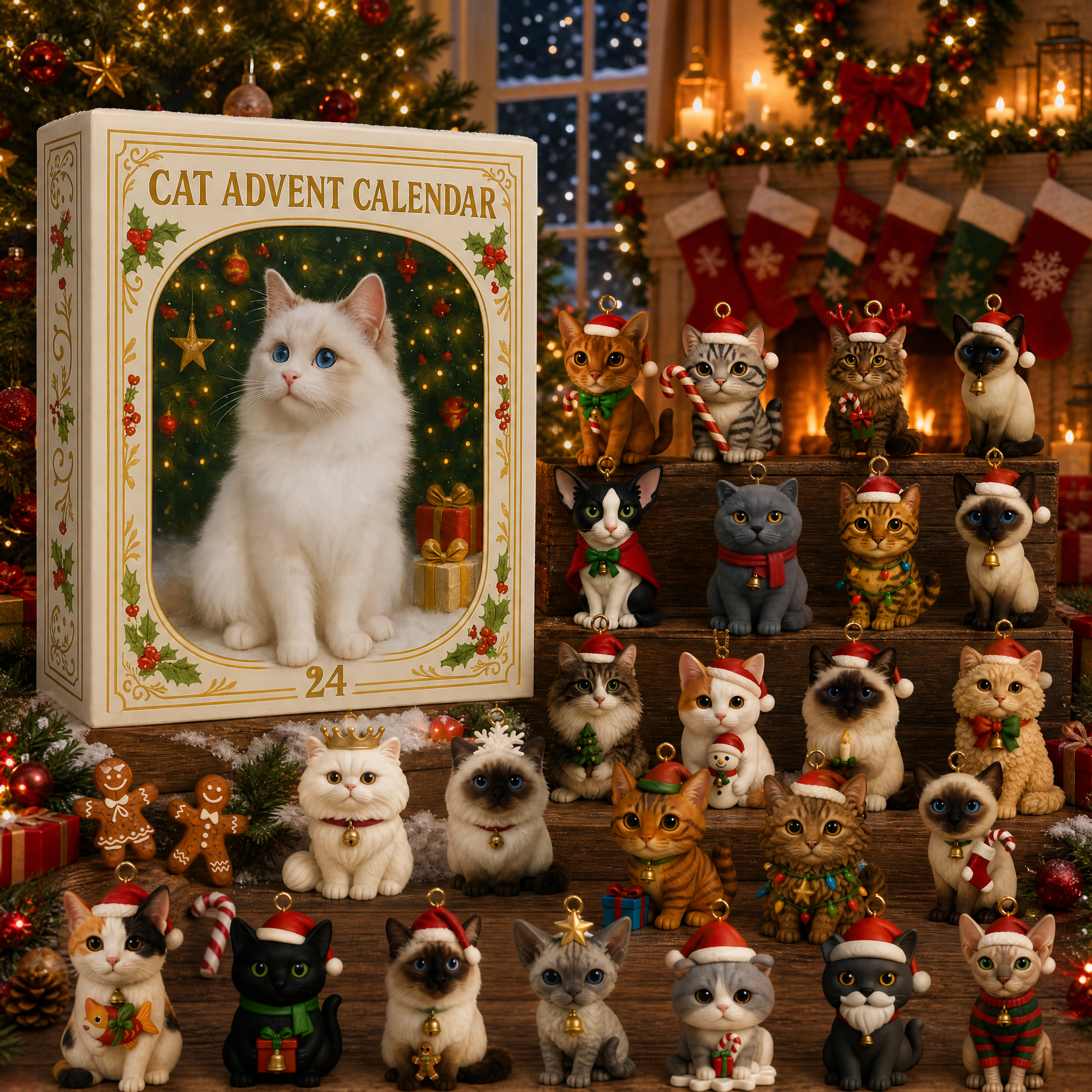 🌲Christmas Gift--Purrfect Christmas – Cat Lovers Advent Calendar 2026