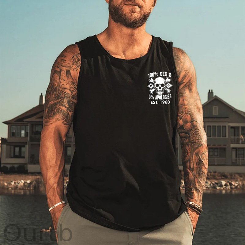 Gen X Tank, Generation X Fuck Around And Find Out Custom Est Tank