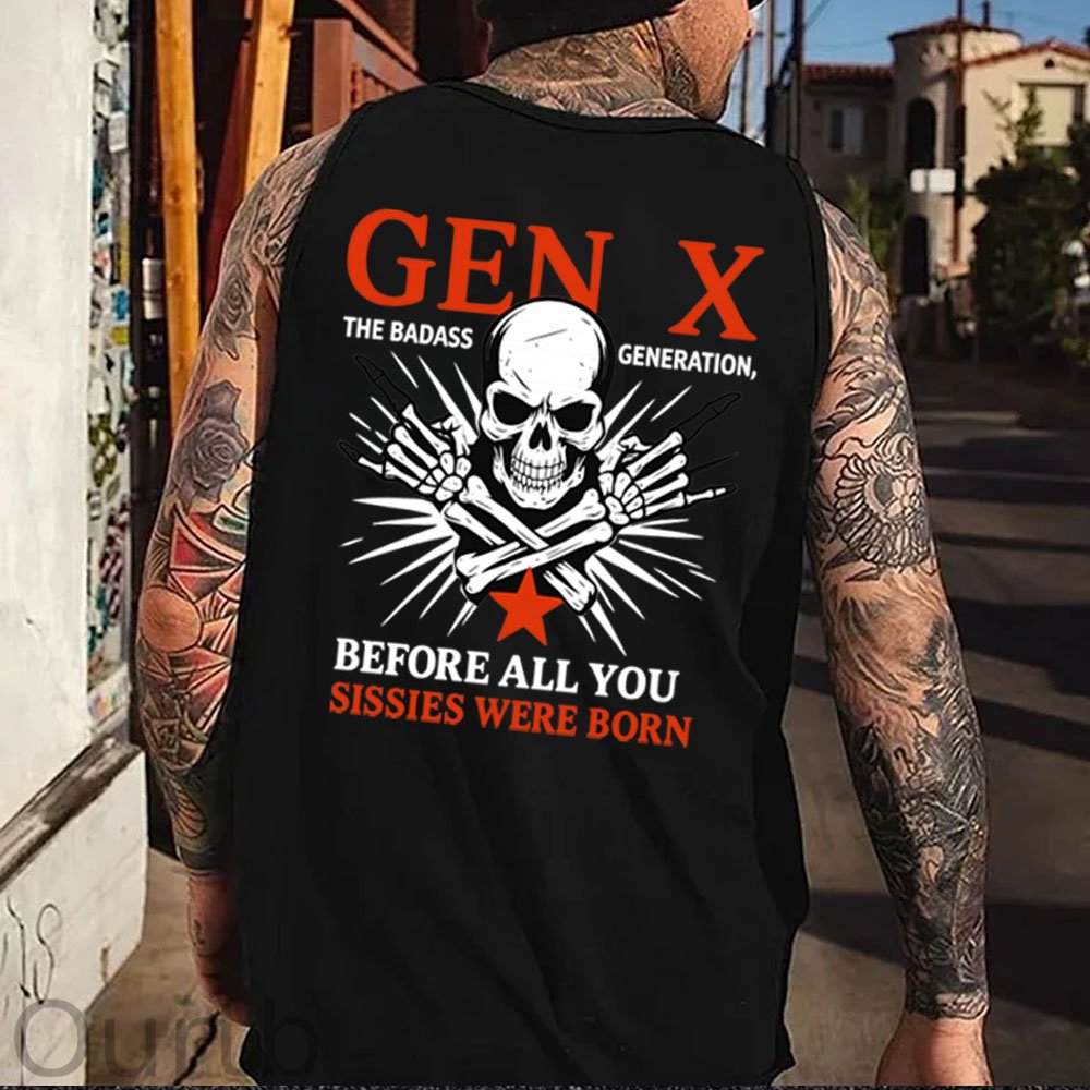 Gen X Pattern Print Vest