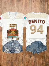 Women's Puerto Rico Print Shirt