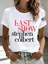 🔥Buy 3 Get 15% Off Retro Last Show Print T-Shirt