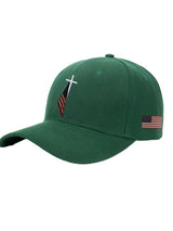 🔥Buy 3 Get 15% Off🔥Unisex Flag Cross Print Baseball Cap