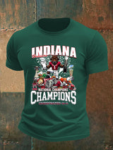 Men's  Football Print  T-Shirt