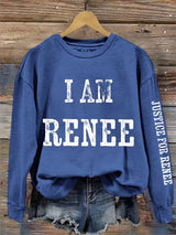 Women's Justice For Renee Nicole Good Sweatshirt
