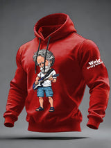 🔥Buy 3 Get 15% Off Men's casual printed hooded sweatshirt