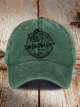 Retro Funny Proud Member Of WDNC Club Menopause Perimenopause Print Baseball Cap