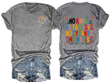 No Kings In America Print  T-shirt