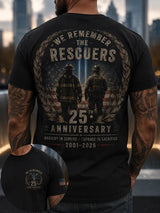 Men's 9.11 Never Forget Printing  T-Shirts