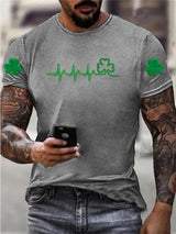 Women's St. Patrick's Day Pattern 100% Cotton T-Shirt