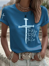 Women's The Way The Truth The Life Print T-Shirt