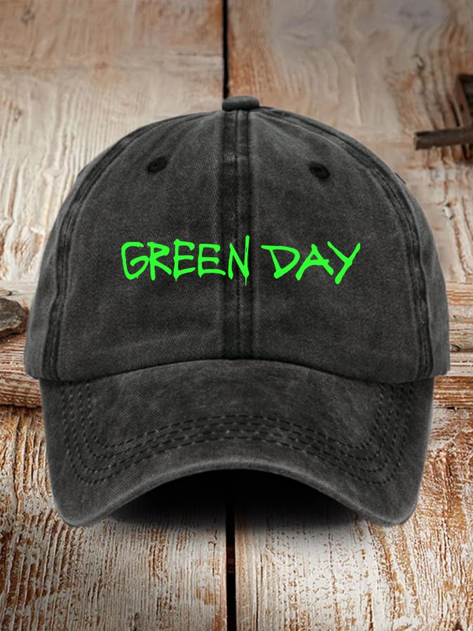 Unisex Rock Band Print Baseball Cap