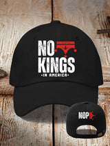 🔥Buy 3 Get 15% Off Retro No Kings In America Print Baseball Cap