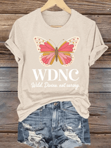 Women's  Retro Funny Proud Member Of Club Menopause Perimenopause Print T-Shirt