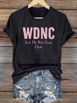 Women's  Retro Funny Proud Member Of Club Menopause Perimenopause Print T-Shirt