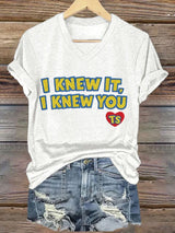 Women's Casual Print Short-Sleeve T-Shirt