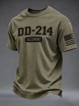 Men's Veteran Pride DD-214 Printed T-shirt