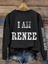 Women's Justice For Renee Nicole Good Sweatshirt