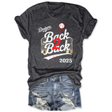 Dodgers Back to Back Champs Tee