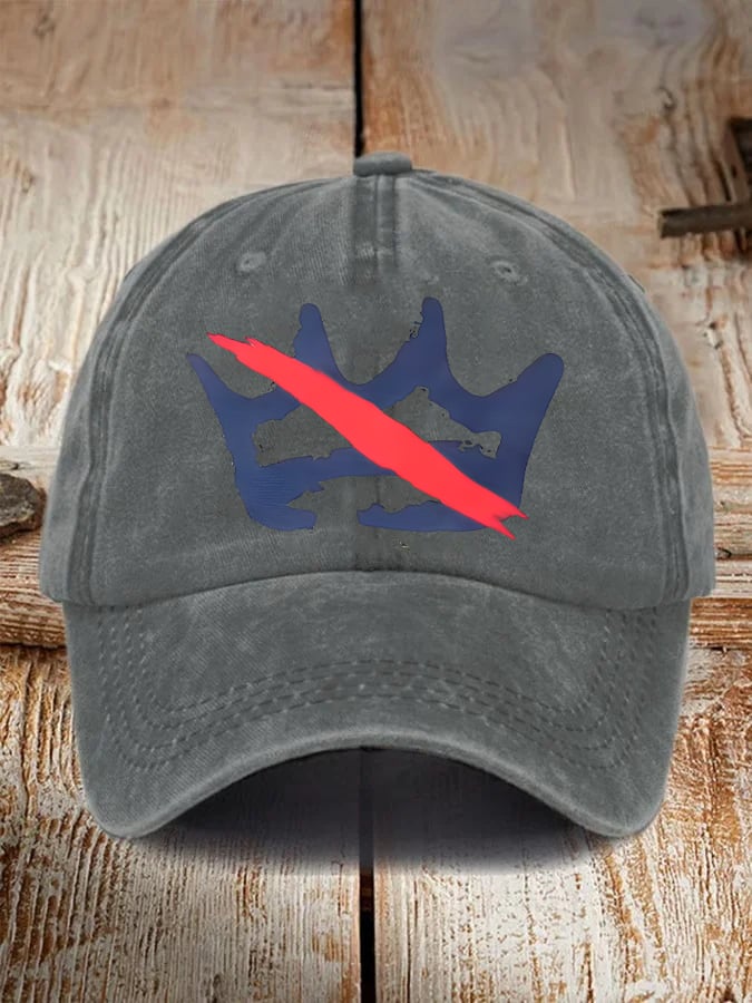Unisex  America has no kings Printed Casual  Hat