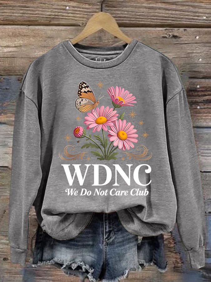 Women's  Retro Funny Proud Member Of Club Menopause Perimenopause Print  Sweatshirt