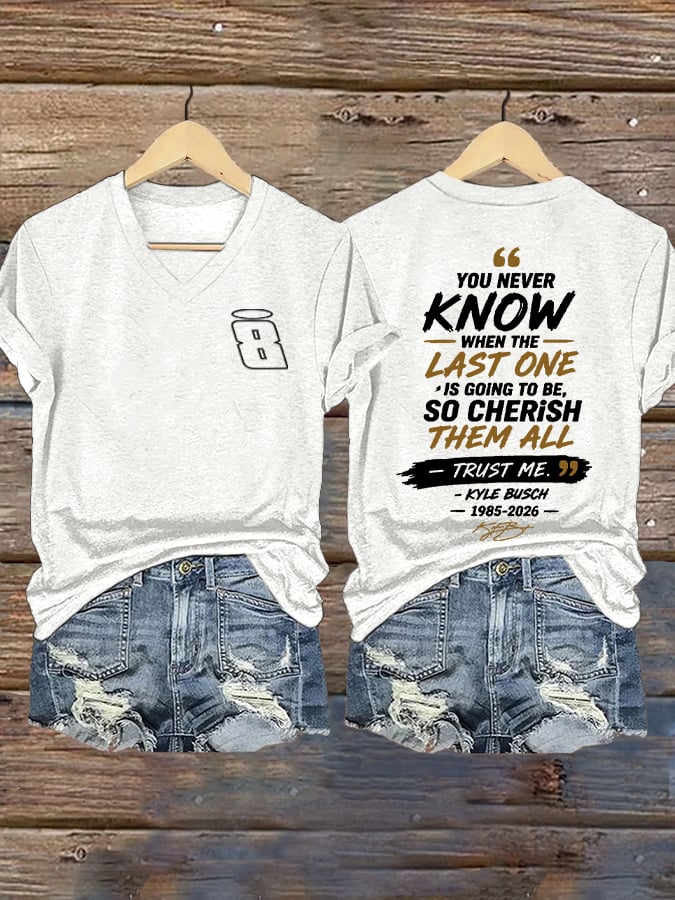 Women's Drag Racing Hero Print Casual T-shirt