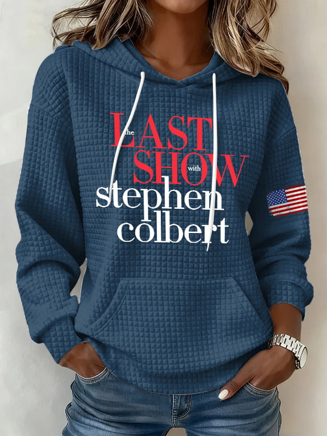 Retro Last Show Print Hoodie