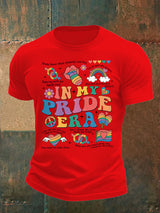 Men's In My Pride Era, Pride Month Print T-Shirt