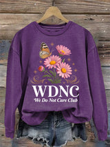 Women's  Retro Funny Proud Member Of Club Menopause Perimenopause Print  Sweatshirt