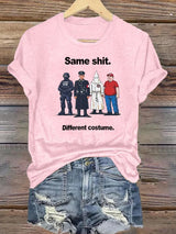 Women's  Different costume Print T-Shirt
