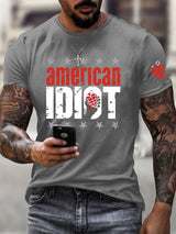 Men's Rock Band Short-Sleeved T-Shirt