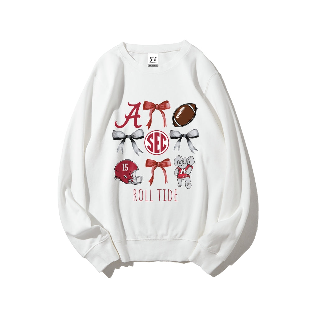 Colleges Football Design Sweatshirt-ROLL TIDE