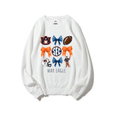 Colleges Football Design Sweatshirt-WAR EAGLE