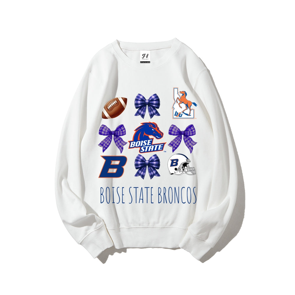 Colleges Football Design Sweatshirt-BOISE STATE BRONCOS