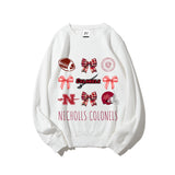 Colleges Football Design Sweatshirt-NICHOLLS COLONELS