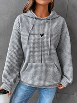 Women's Christian Faith Your 41 Coming Soon Printed Round Neck Long Sleeve Sweatshirt